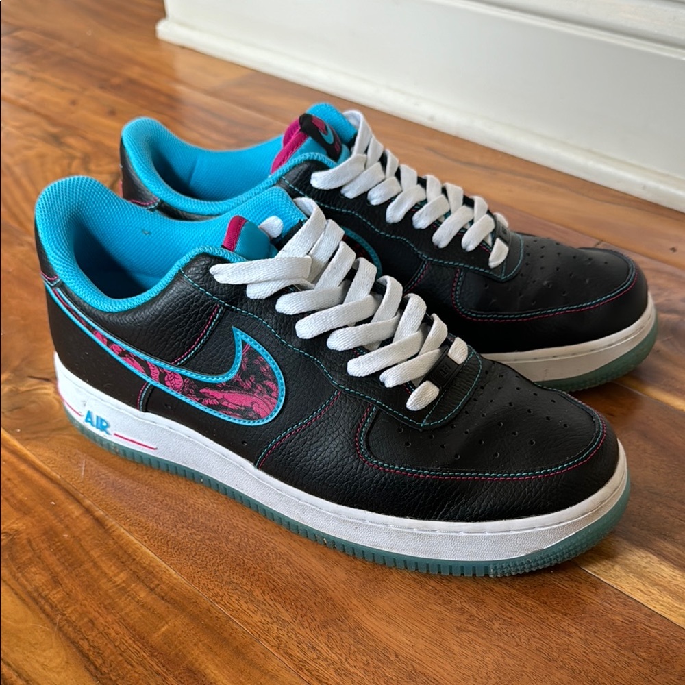 Nike Mens Air Force 1 Low '07 Miami Nights Size 10.5
